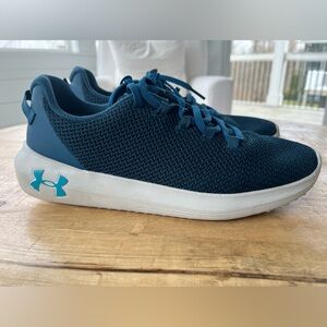 Under Armour Ripple in Techno Blue/Teal Women’s running shoes Sz 10